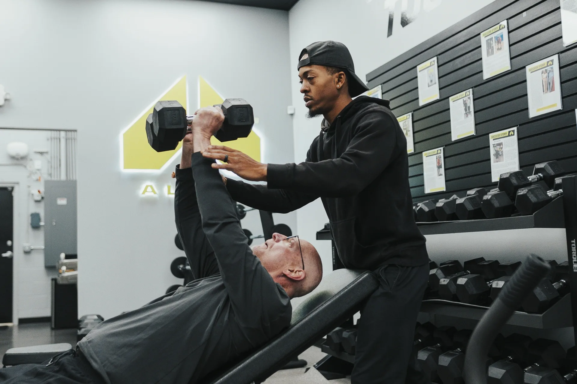 Coached small group personal training session at Alloy Personal Training Tanque Verde in Tucson