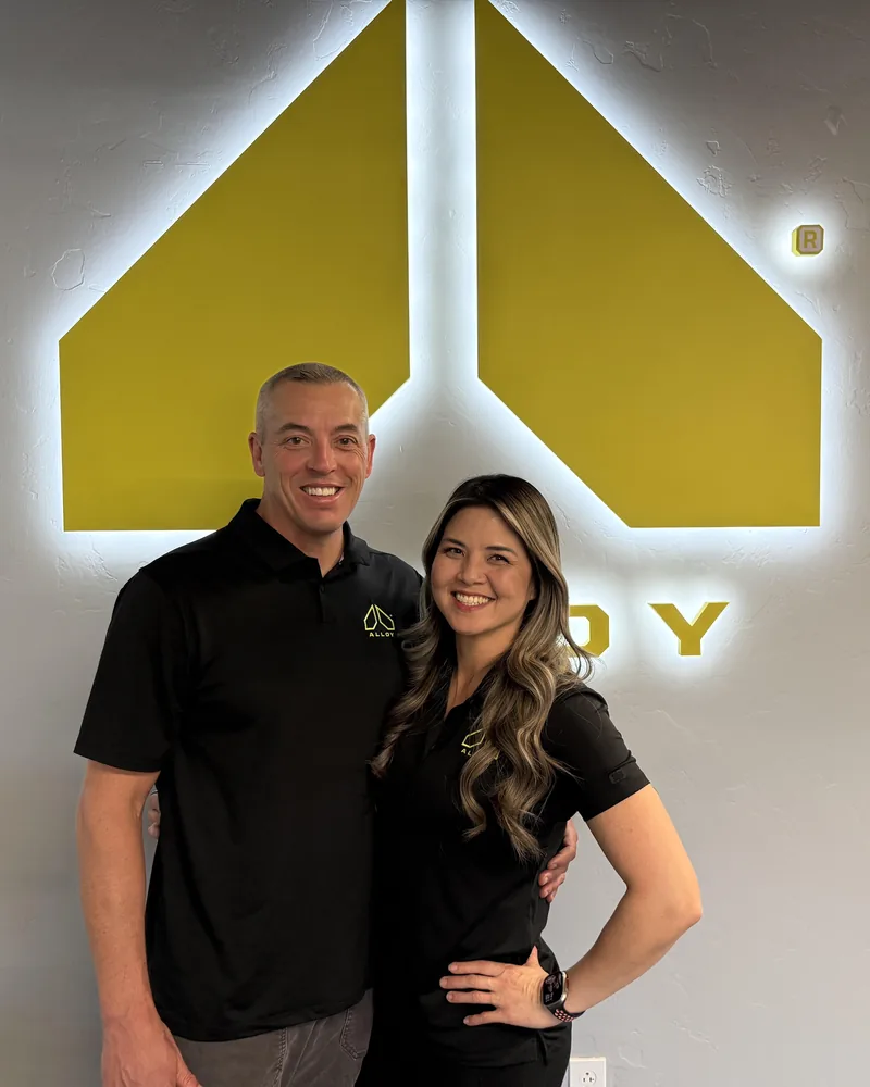 Tina & Alex, Owners at Alloy Personal Training Tanque Verde